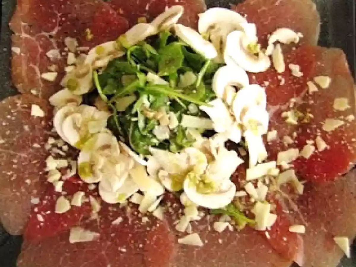 Carpaccio de Ternera/ Carpaccio de Lomito