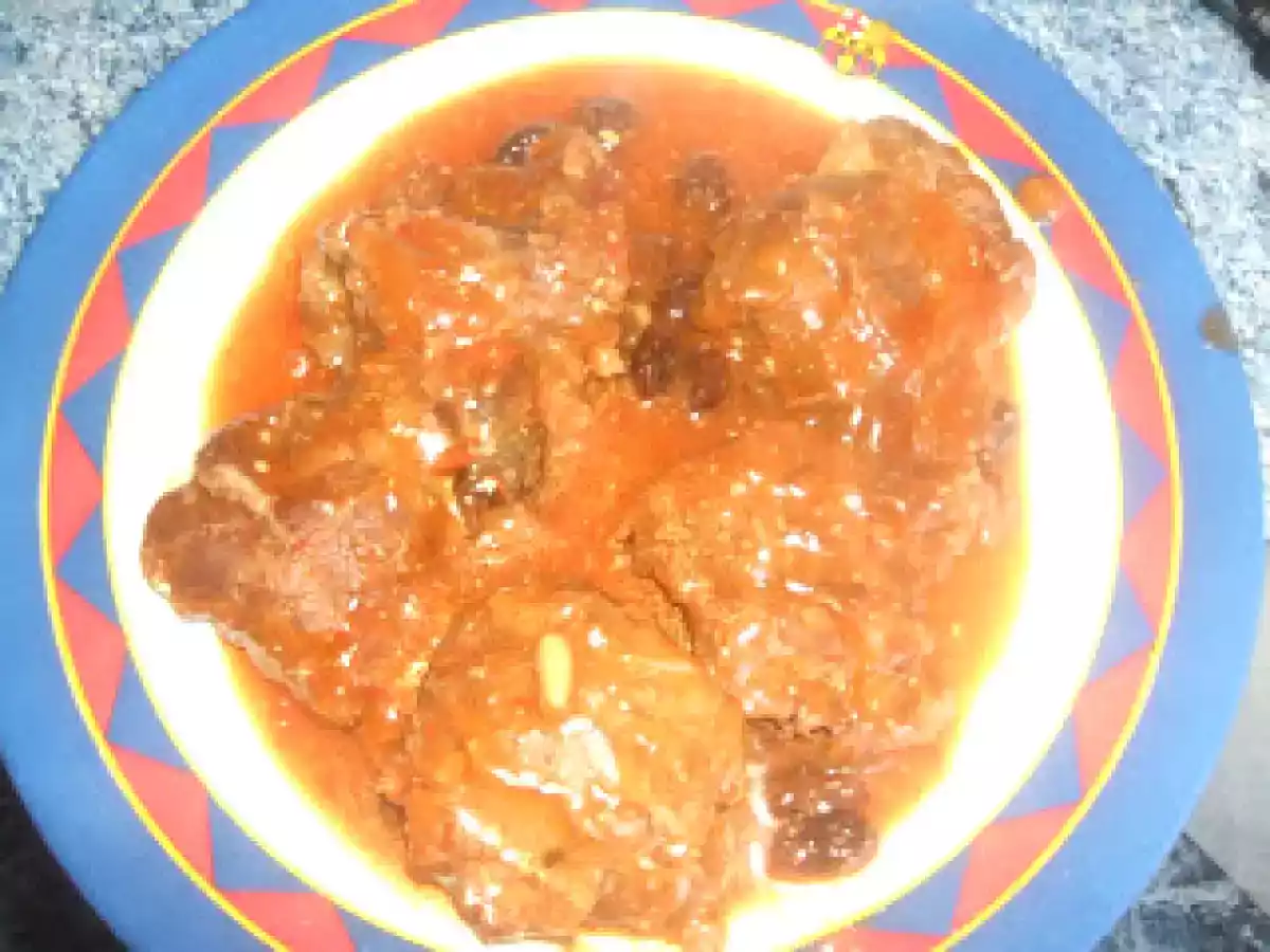 Carrillada al Pedro Ximénez