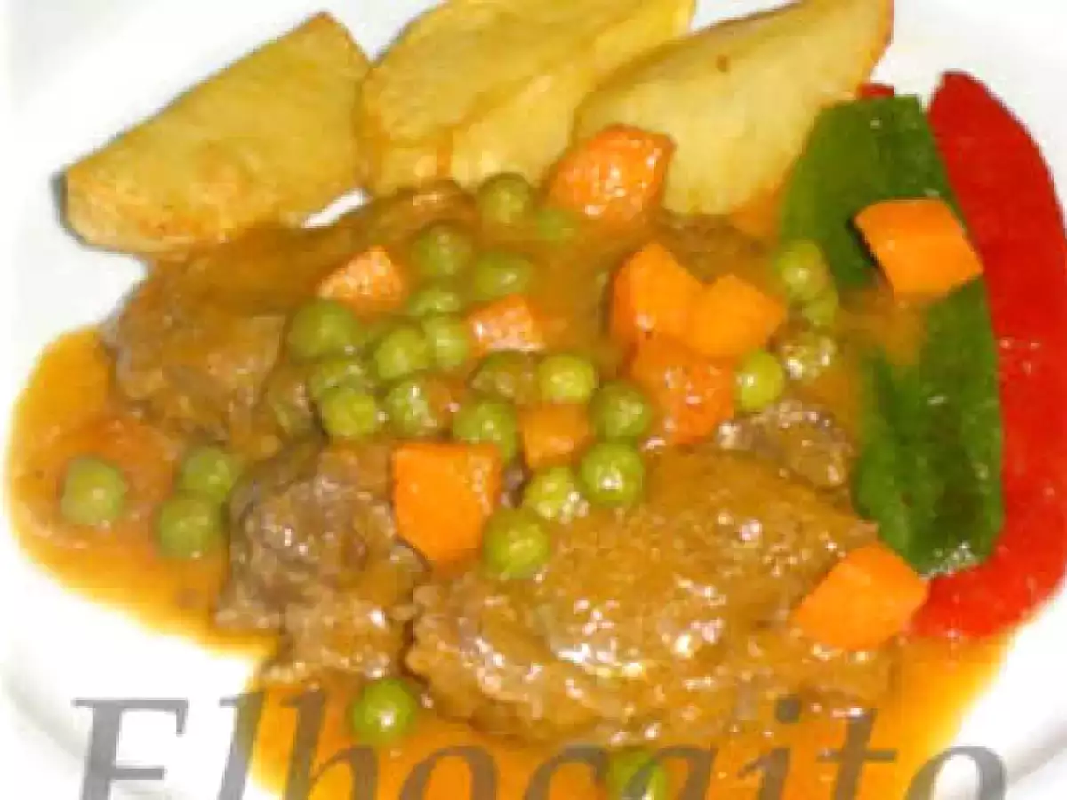 Carrillada de cerdo en salsa - foto 2