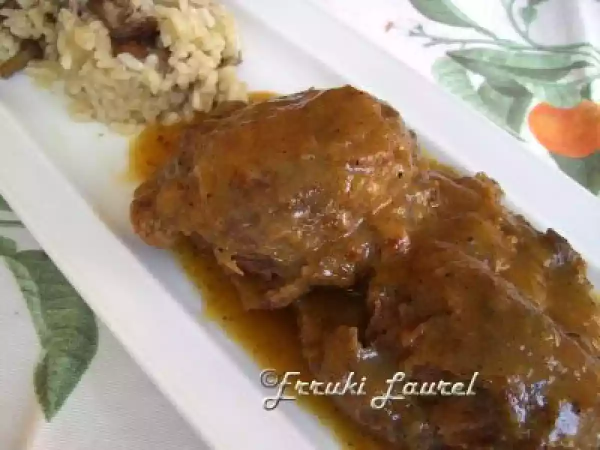 Carrilleras adobadas y a la cerveza