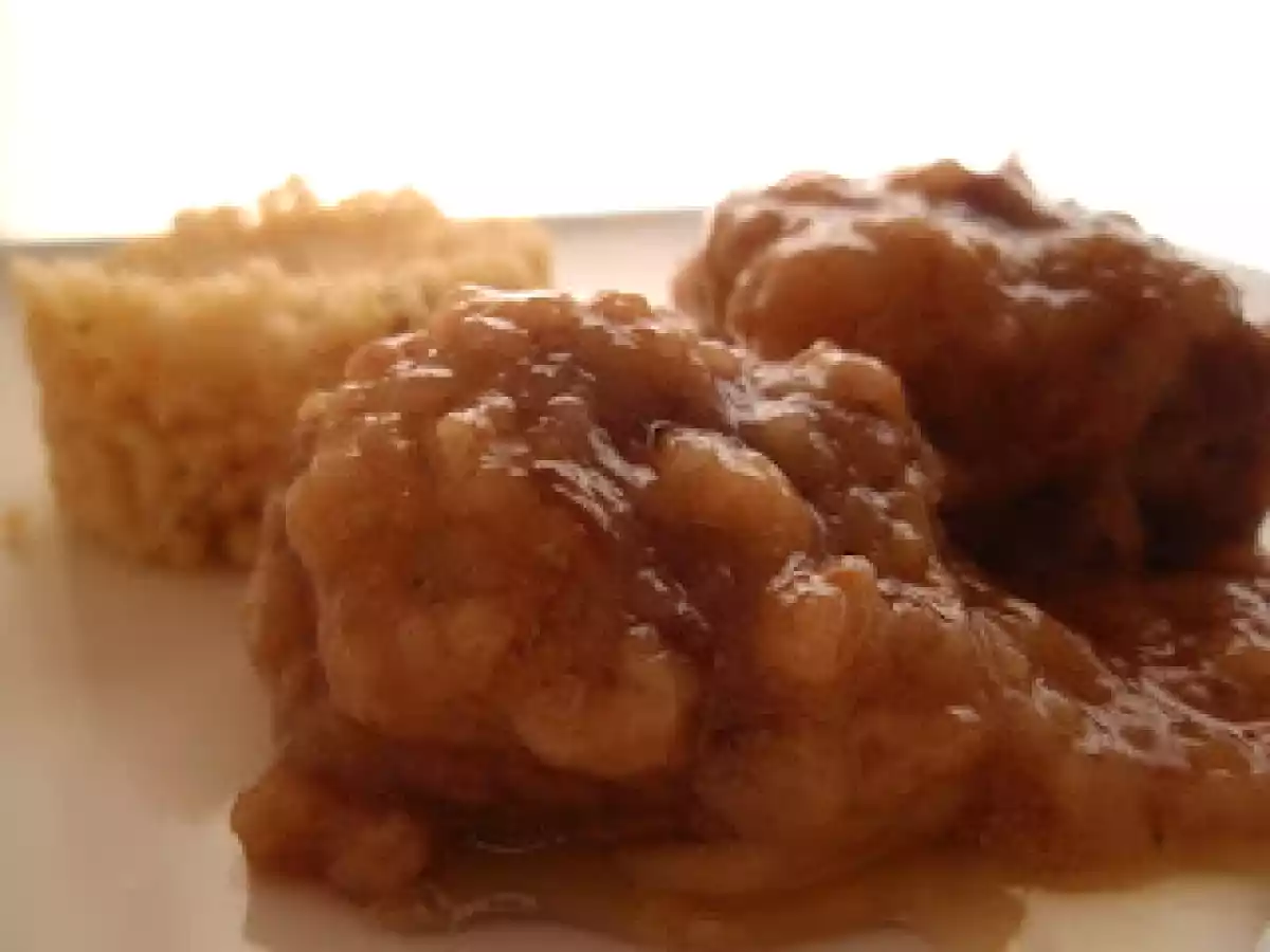 Carrilleras con couscous