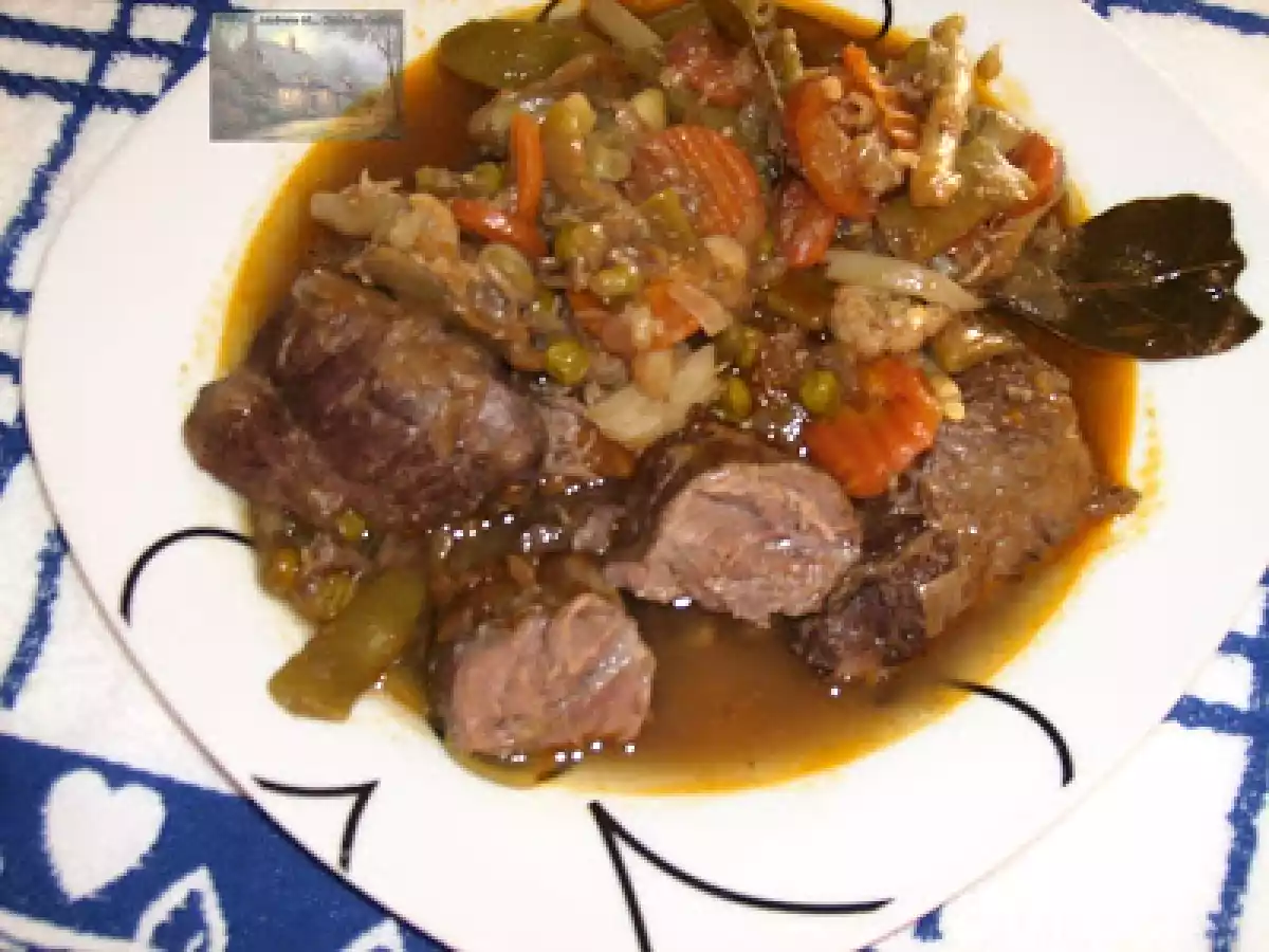 Carrilleras con menestra