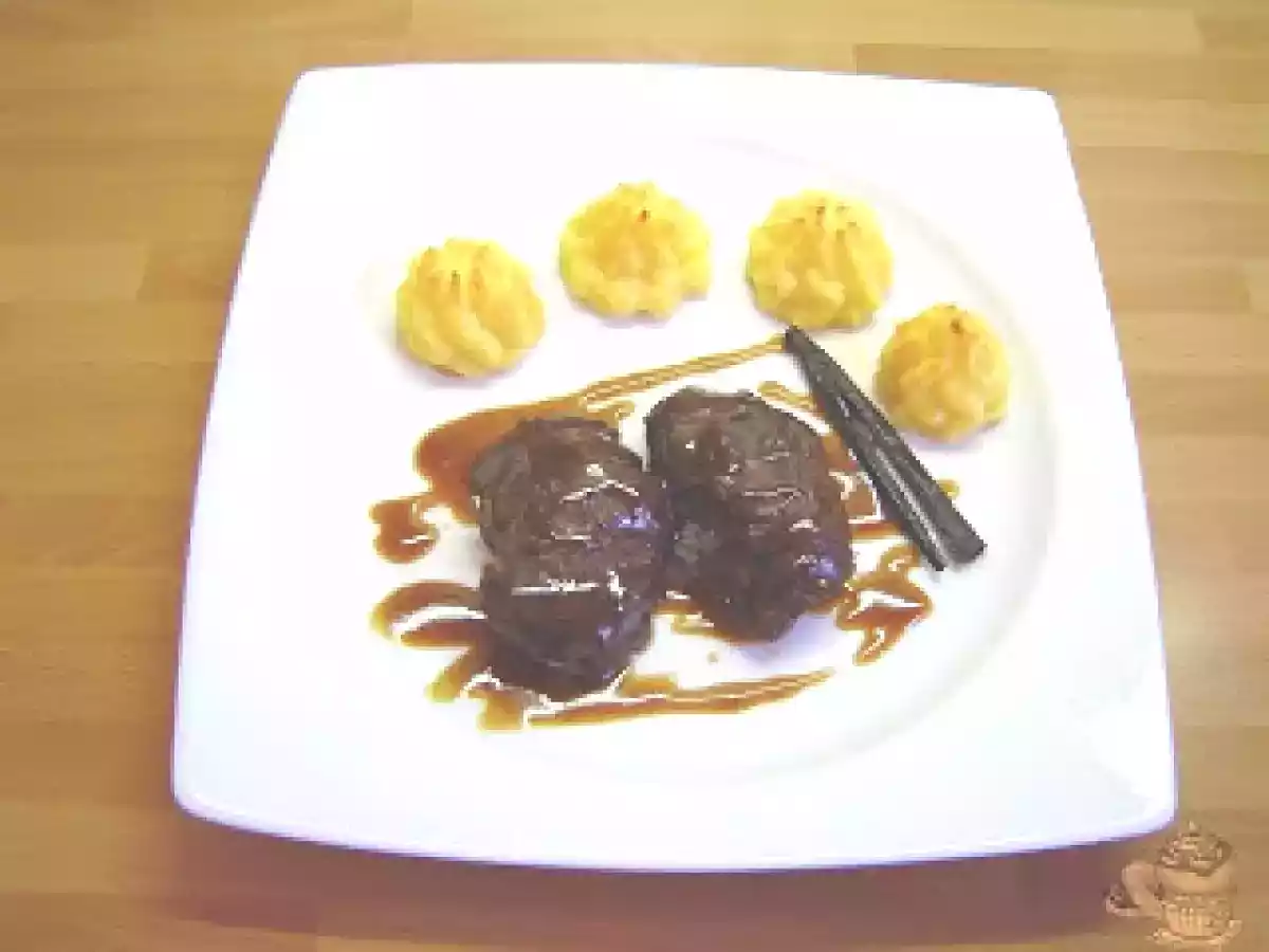 Carrilleras con salsa de vainilla - foto 5