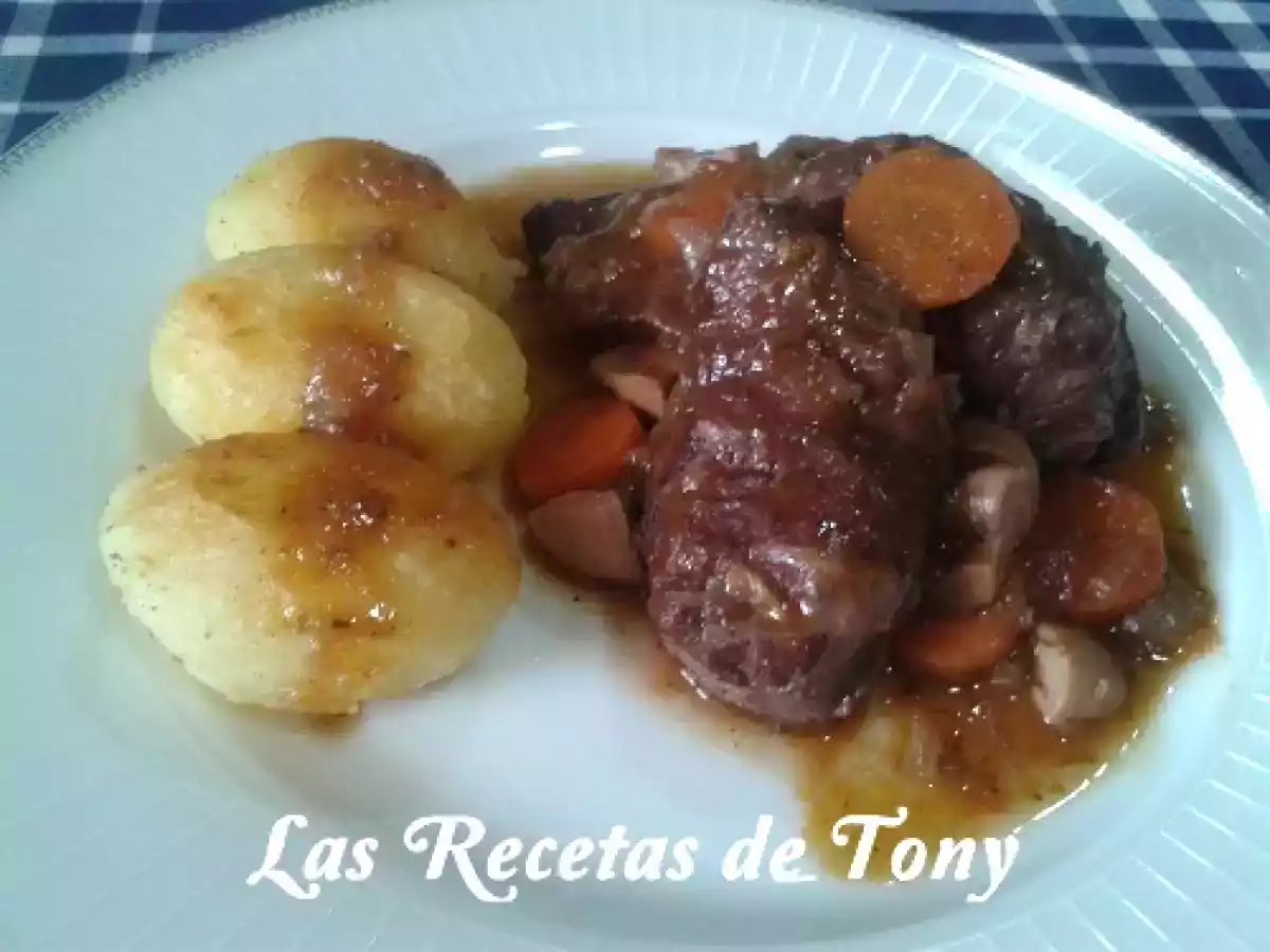 Carrilleras de cerdo a la jardinera - foto 3