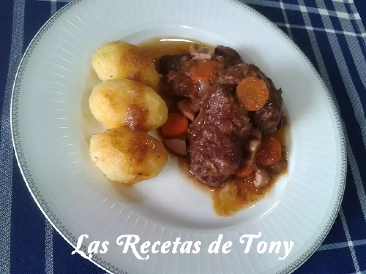 Carrilleras de cerdo a la jardinera - foto 4