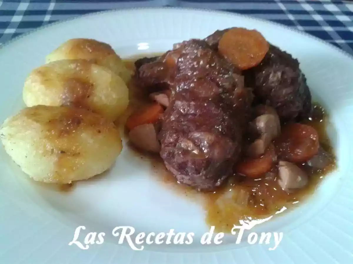 Carrilleras de cerdo a la jardinera - foto 5