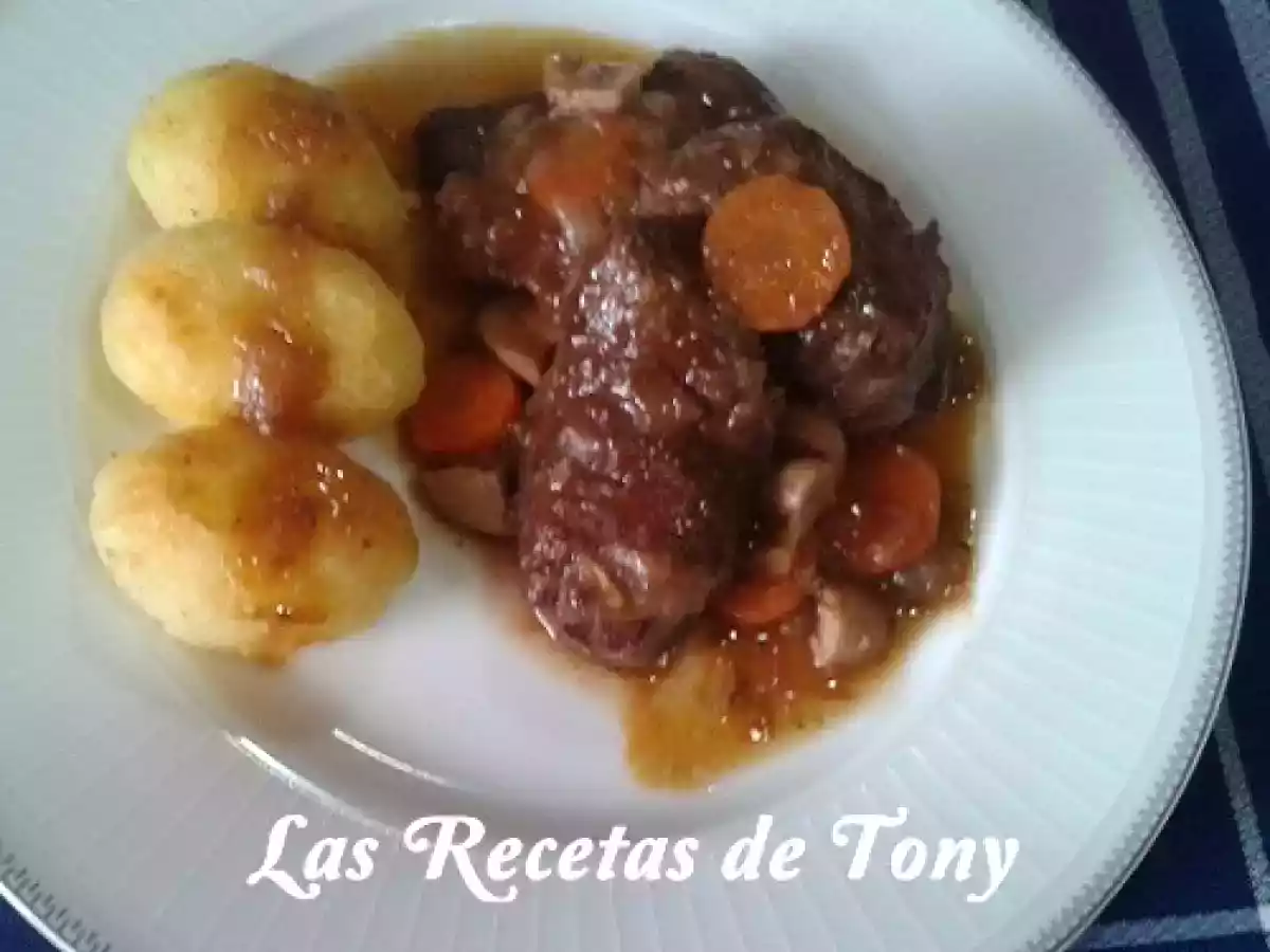 Carrilleras de cerdo a la jardinera - foto 6