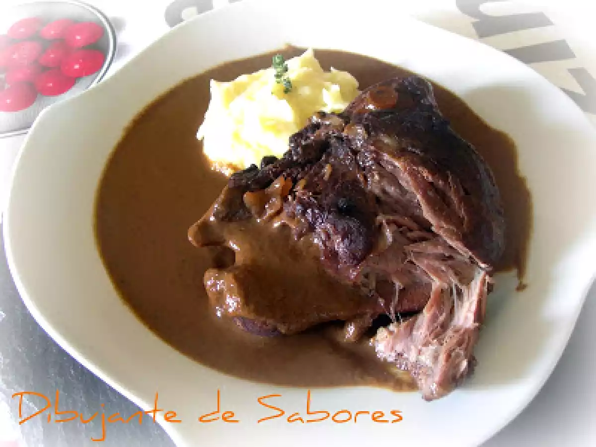 Carrilleras de cerdo con canela y chocolate - foto 3