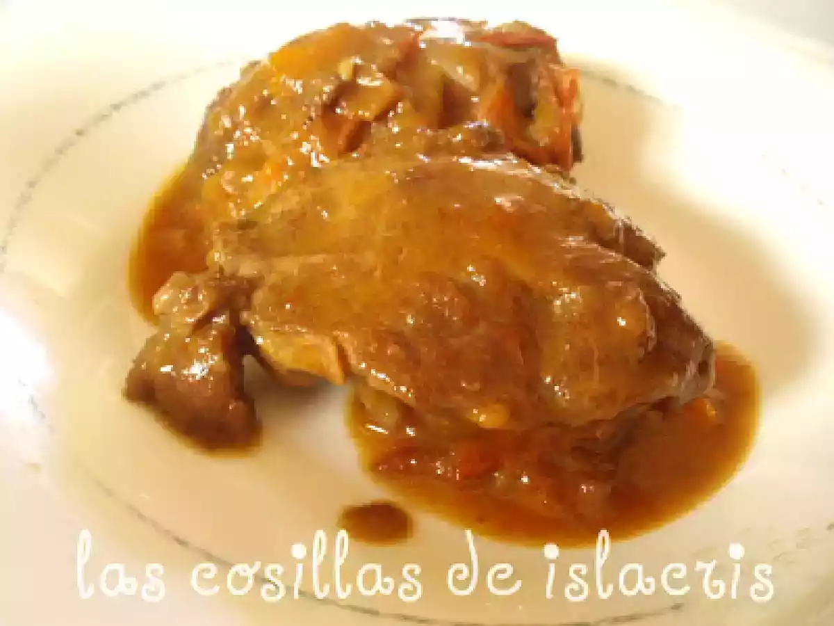 Carrilleras de cerdo en salsa