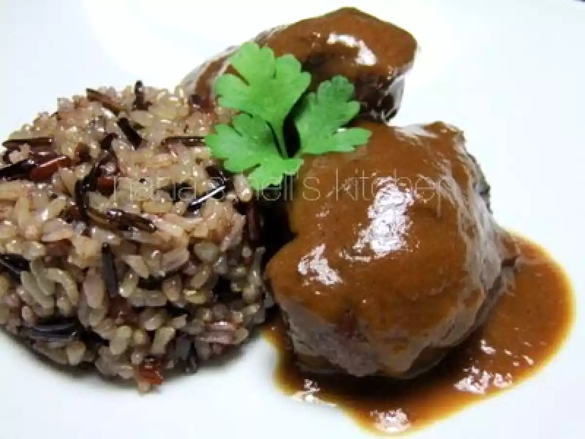 Carrilleras de cerdo ibérico con salsa de vino dulce