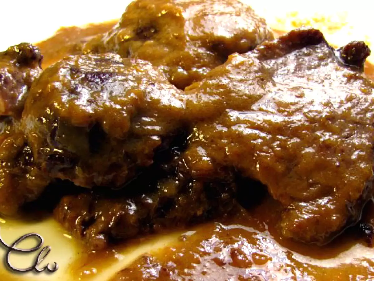 Carrilleras ibéricas a la vainilla