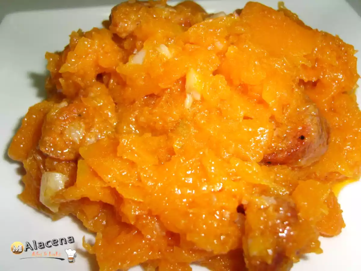 Carrueco con chorizo