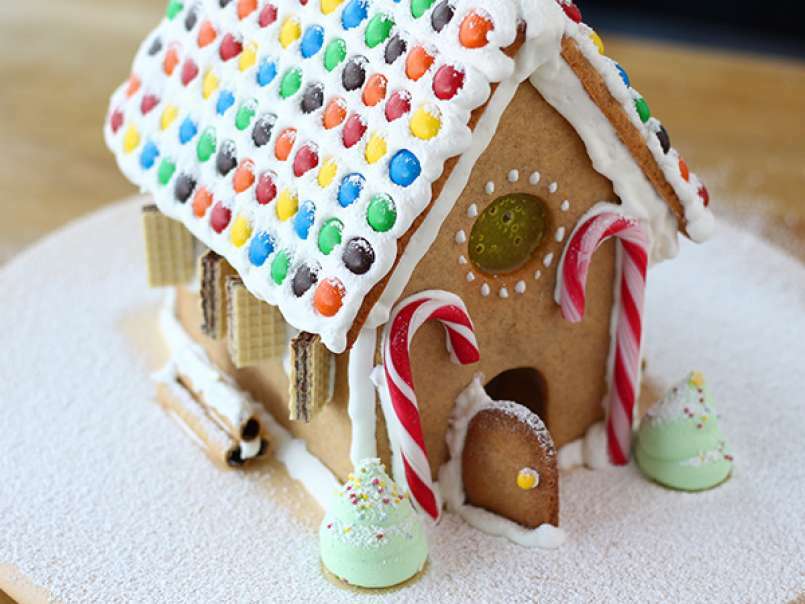 Casa de galletas jengibre para Navidad - foto 3