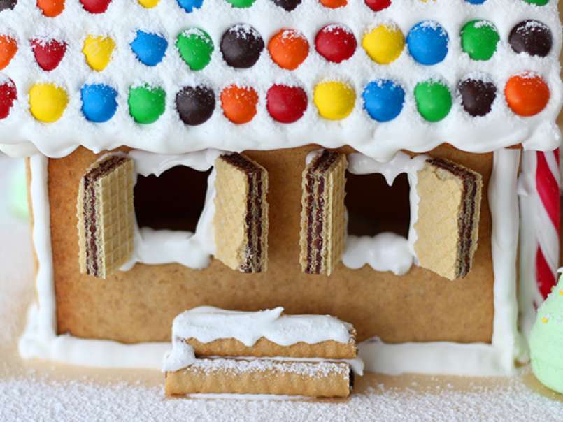 Casa de galletas jengibre para Navidad - foto 4