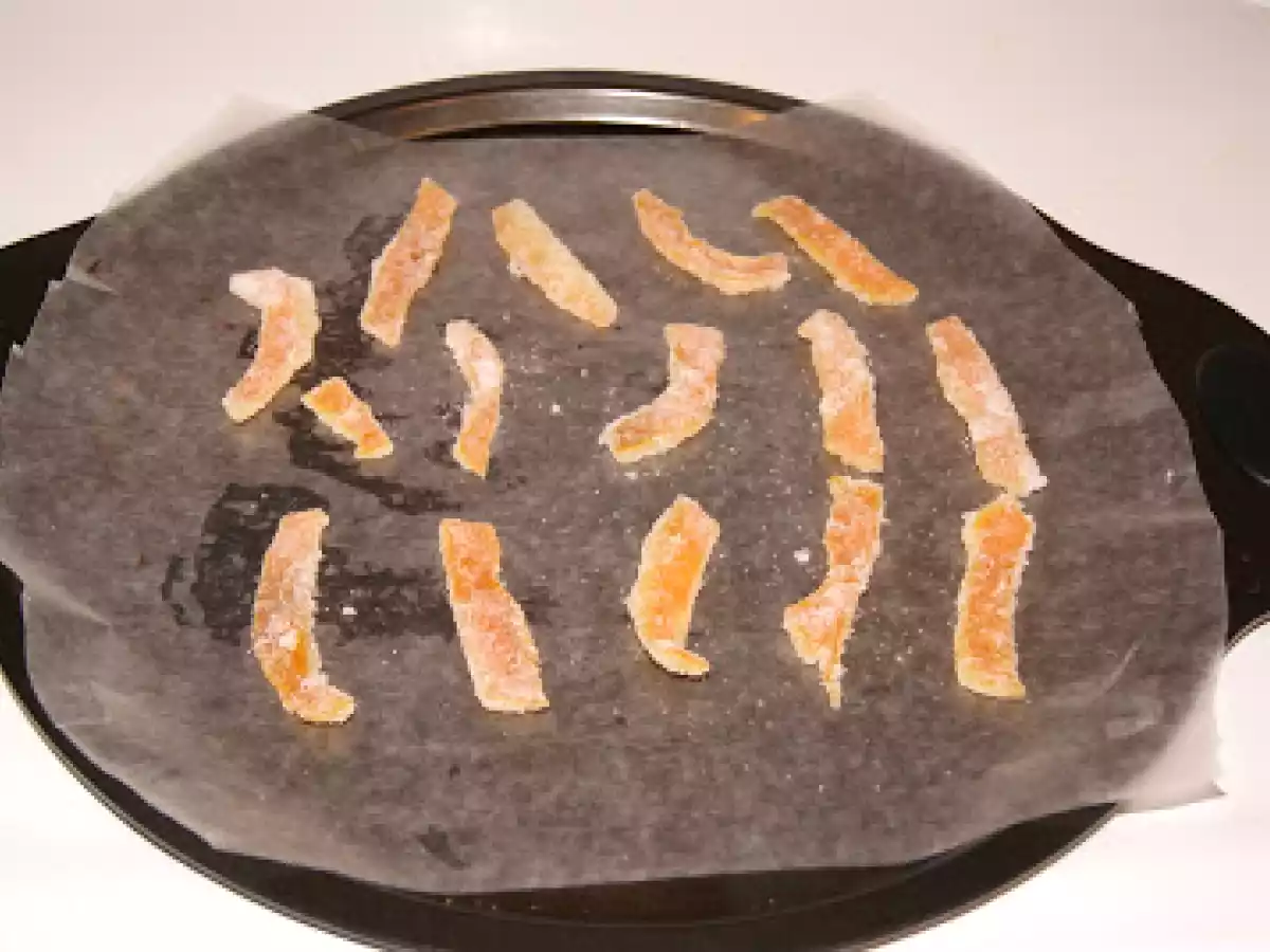 Cáscara de Naranja Cristalizada o Limón