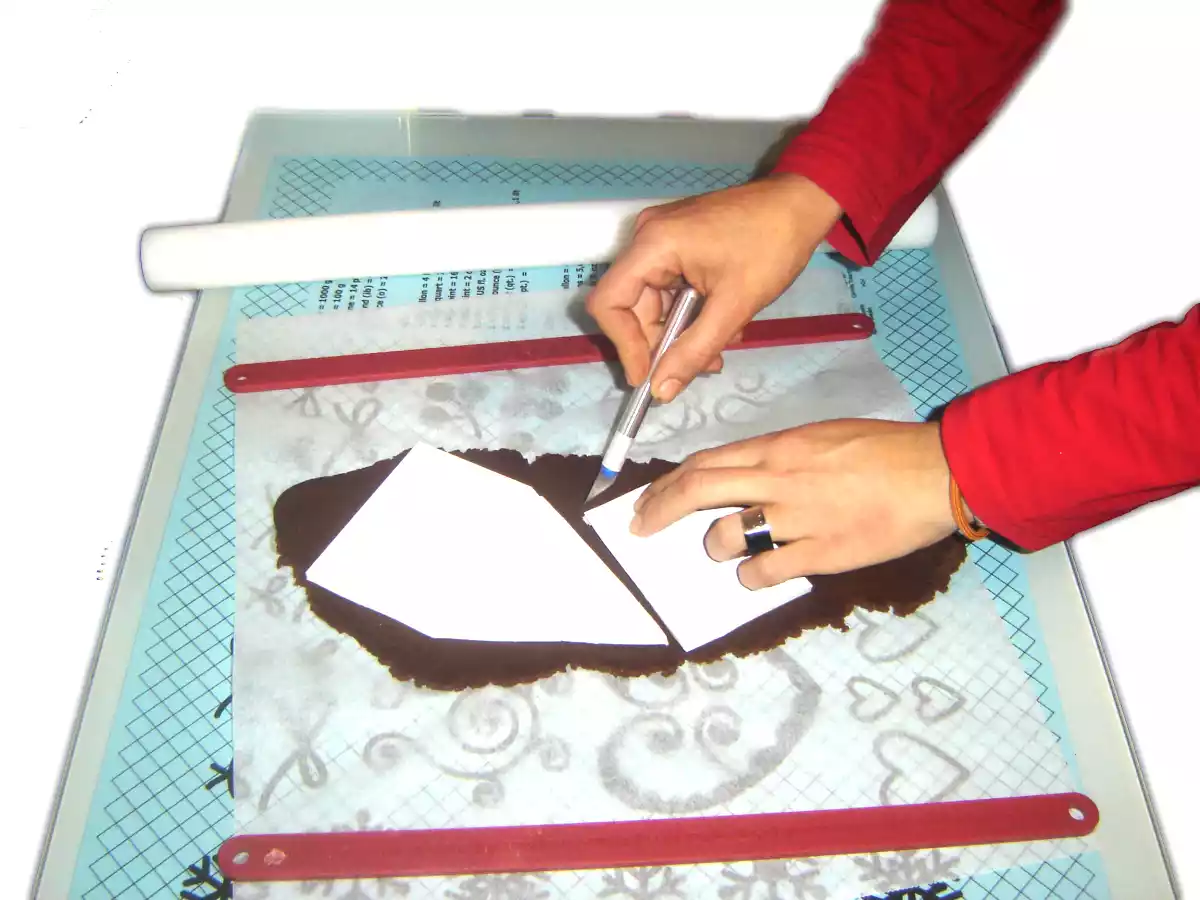 Casita de galleta decorada para Navidad - foto 2