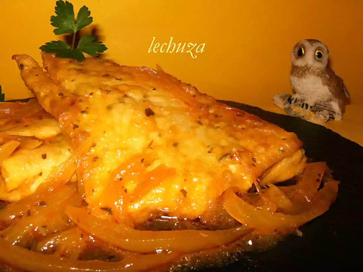 Castañeta (palometa) encebollada