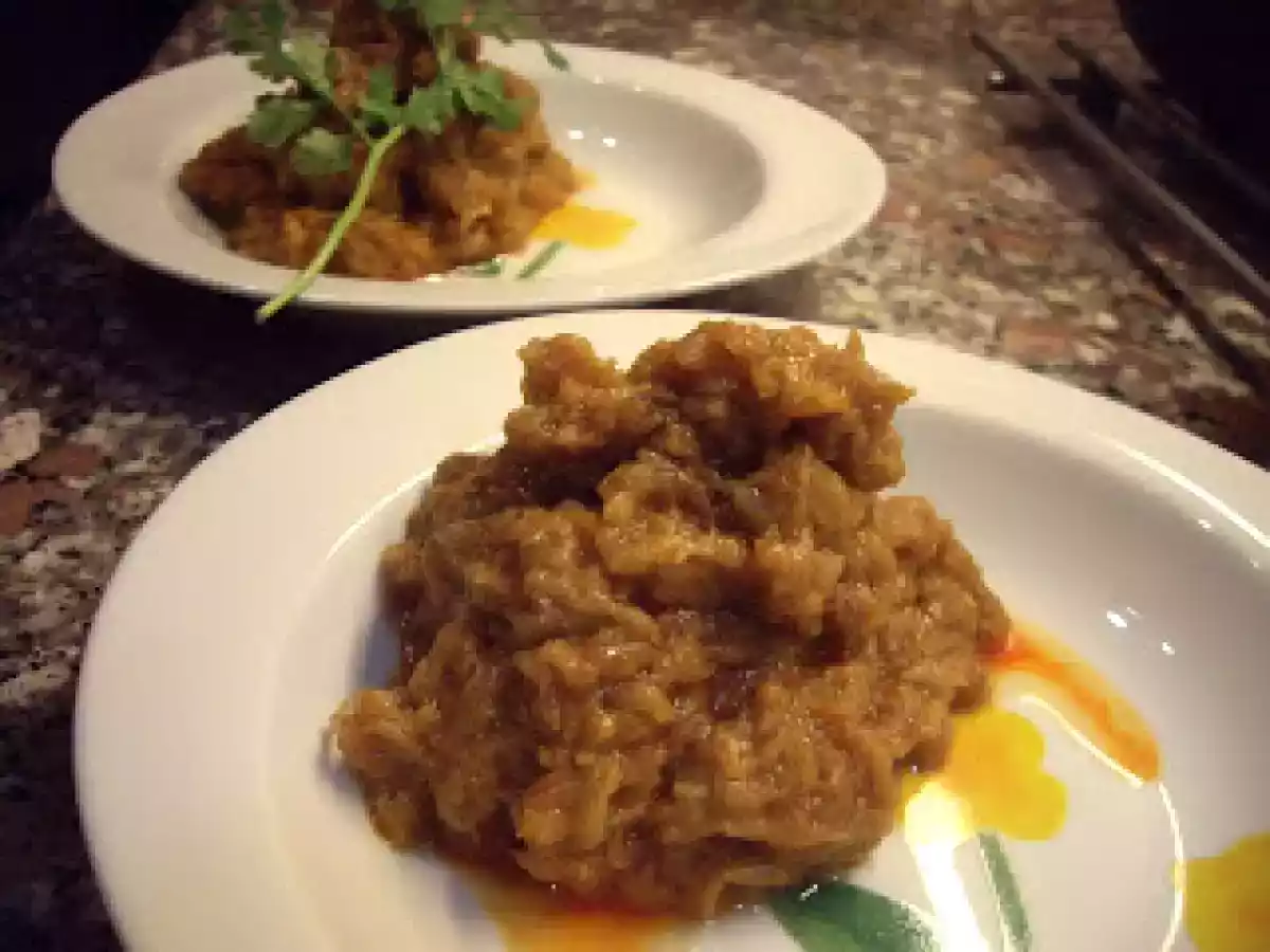 Caviar de berenjenas marroquí / Zaaluk