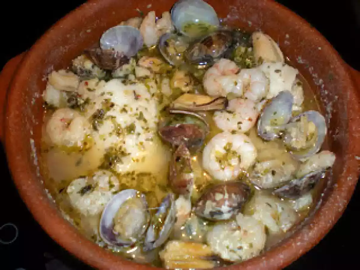 Cazuela de colas de merluza - foto 2