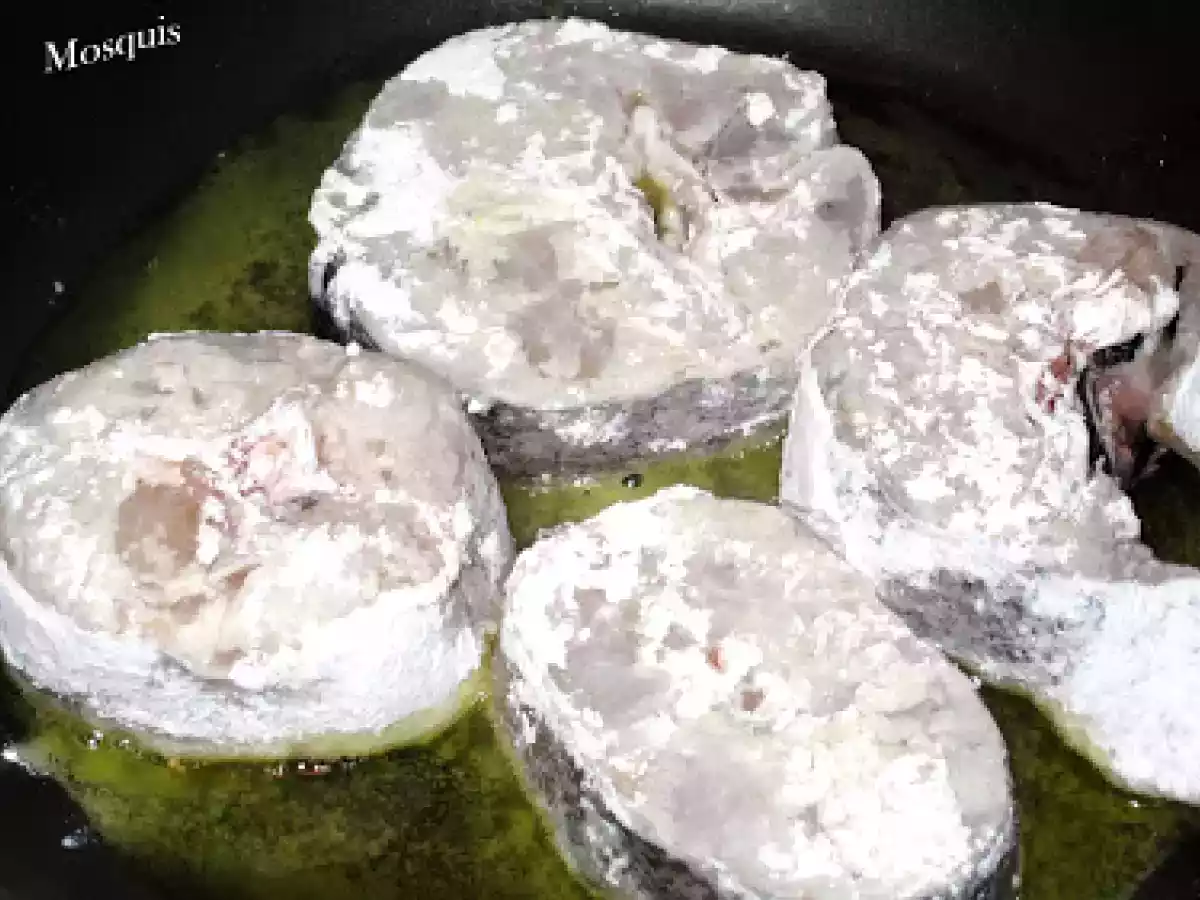 Cazuela de merluza y gambas al albariño - foto 2