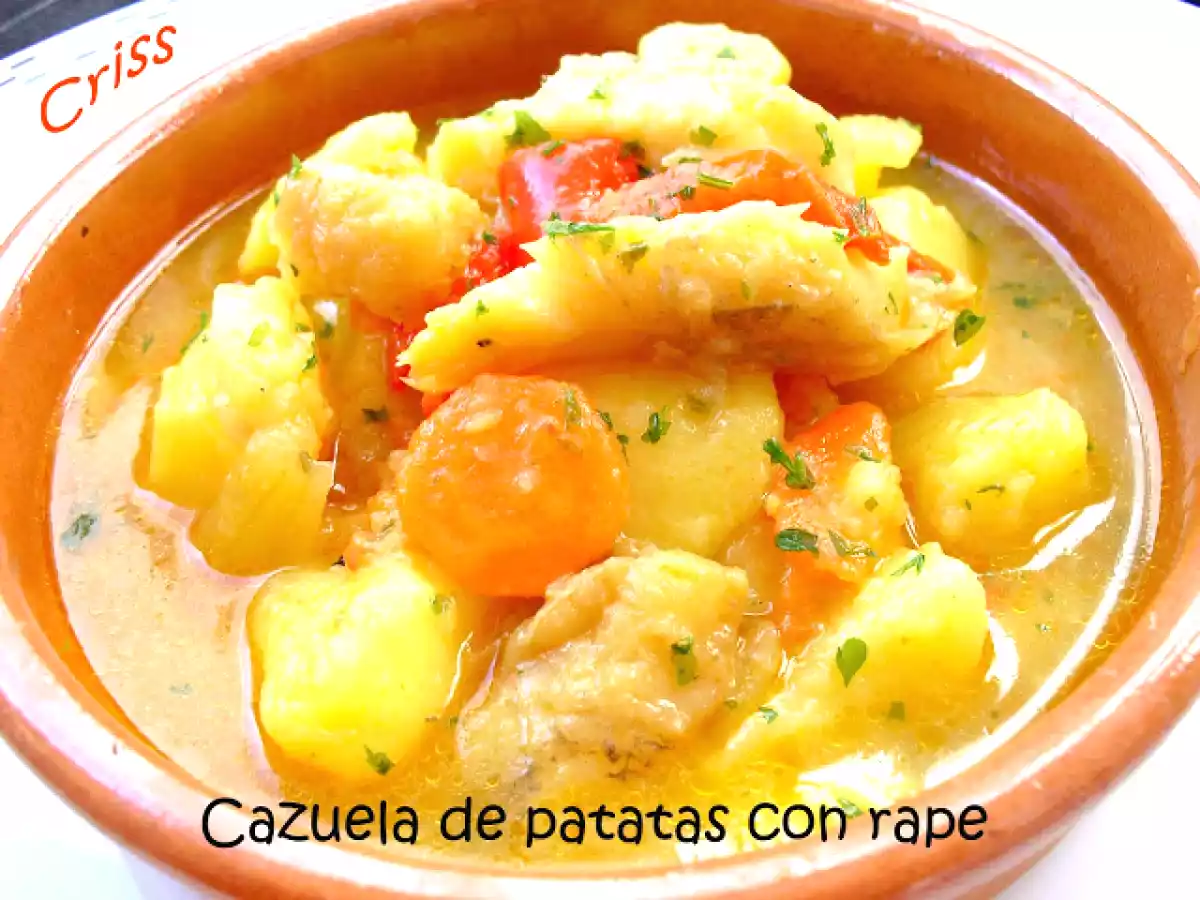 Cazuela de patatas con rape - foto 2