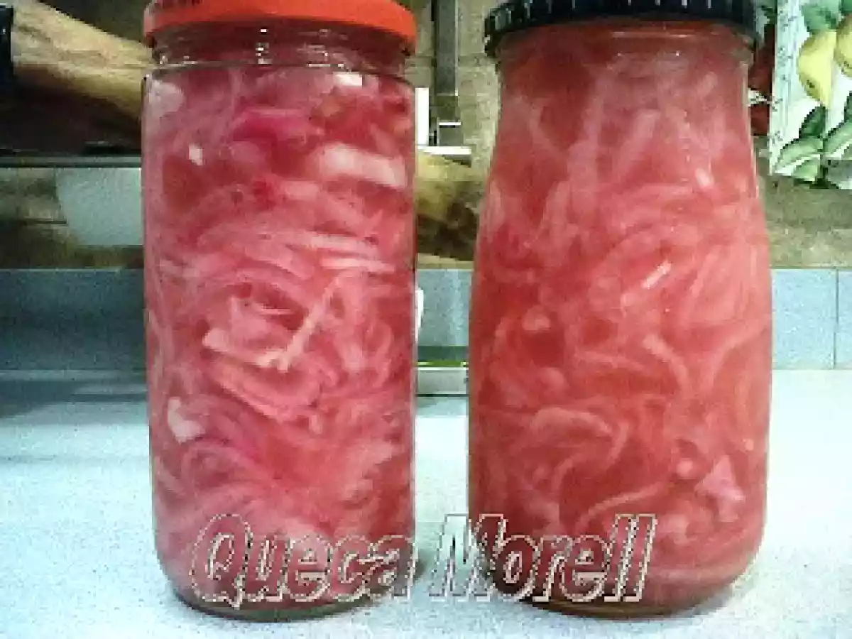 CEBOLLA ROJA DE GUAYONJE ENCURTIDA. - foto 5