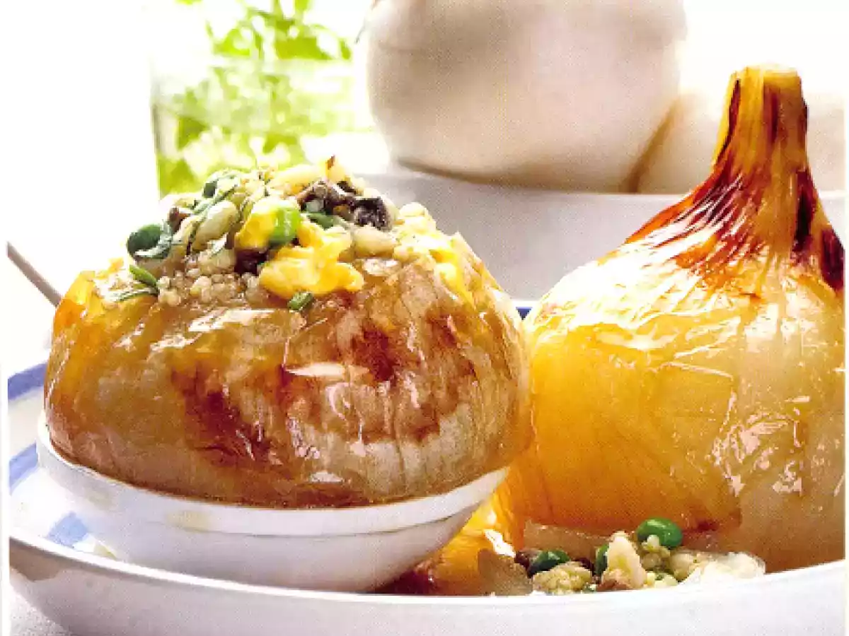 Cebollas de Fuentes rellenas