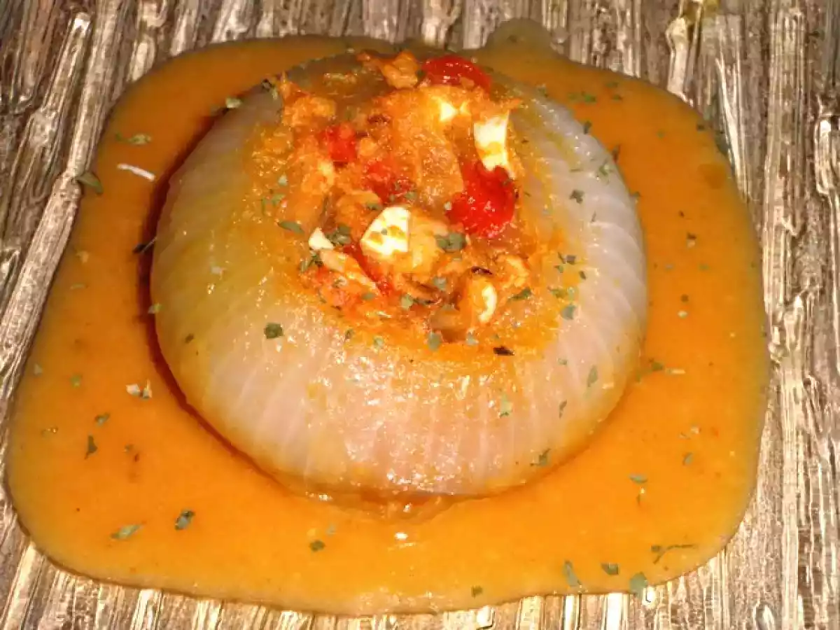Cebollas Rellenas de Bonito