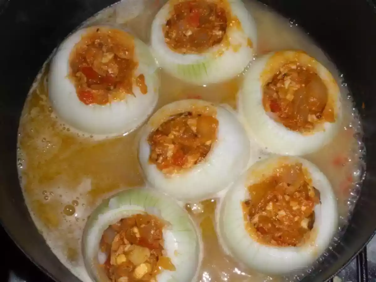 Cebollas Rellenas de Bonito - foto 3