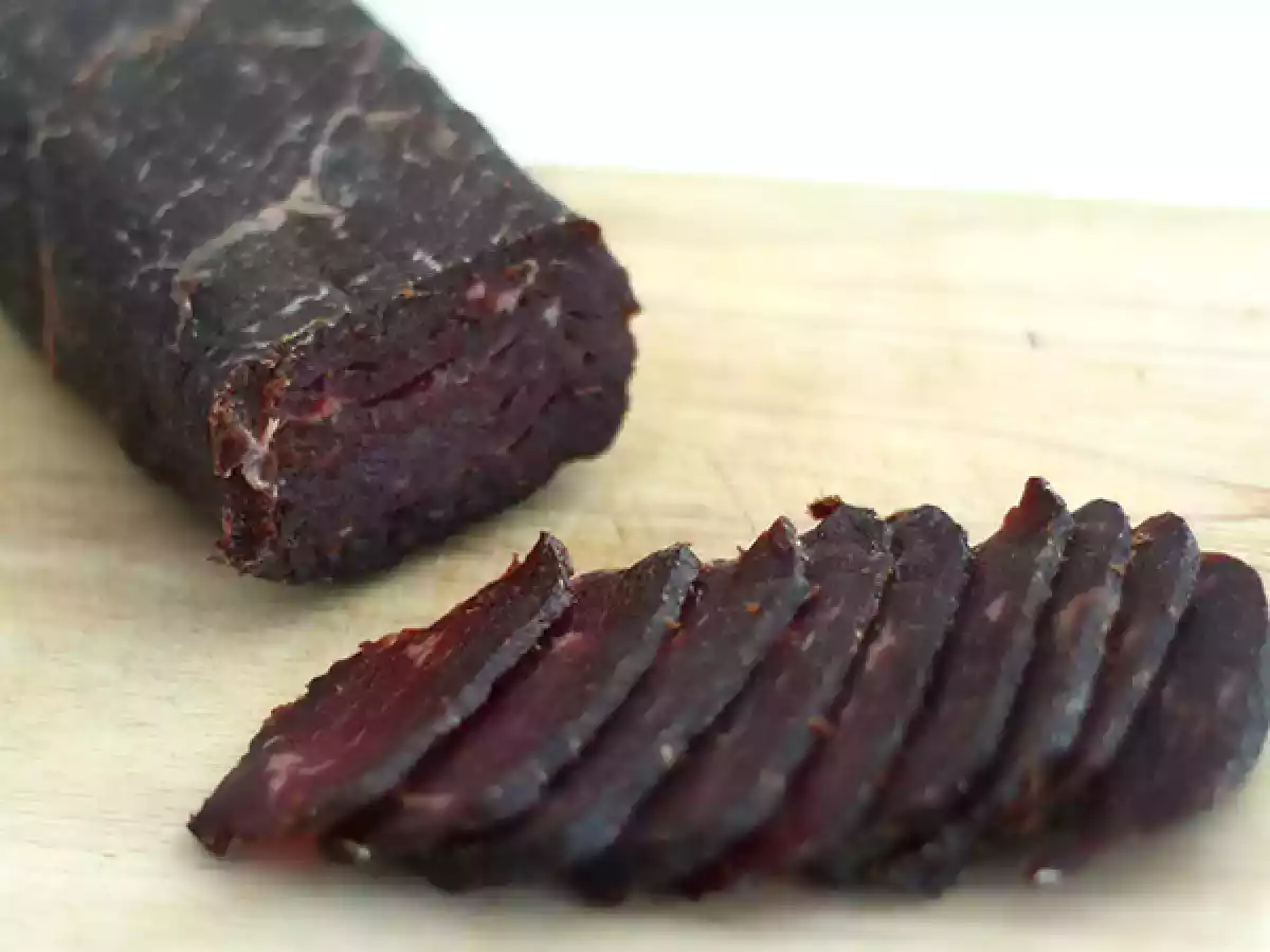 Cecina casera con hierbas