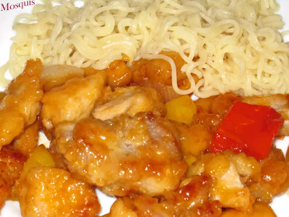 Cerdo agridulce con dos tipos de acompañamiento - foto 6