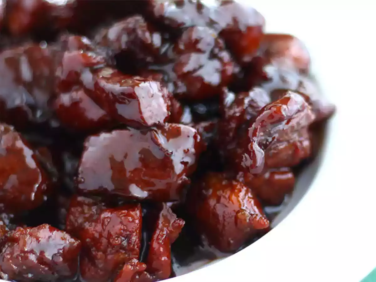 Cerdo caramelizado delicioso - foto 2