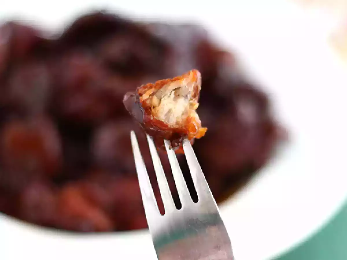 Cerdo caramelizado delicioso - foto 3