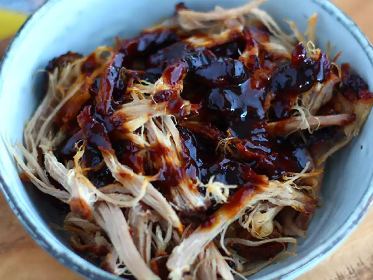 Cerdo desmigado estilo americano (pulled pork) - foto 4