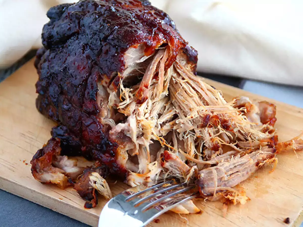 Cerdo desmigado estilo americano (pulled pork) - foto 3
