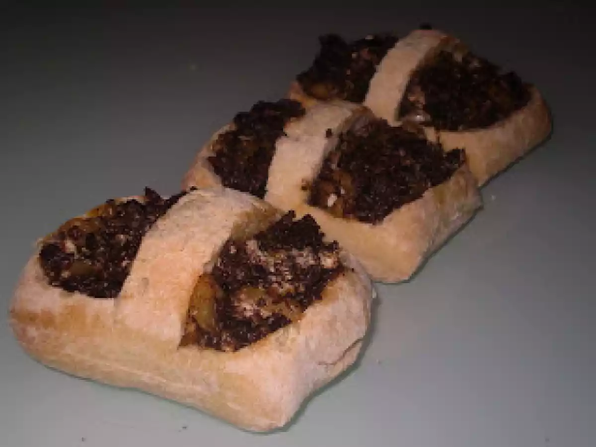 CESTITAS DE MORCILLA Y MANZANA