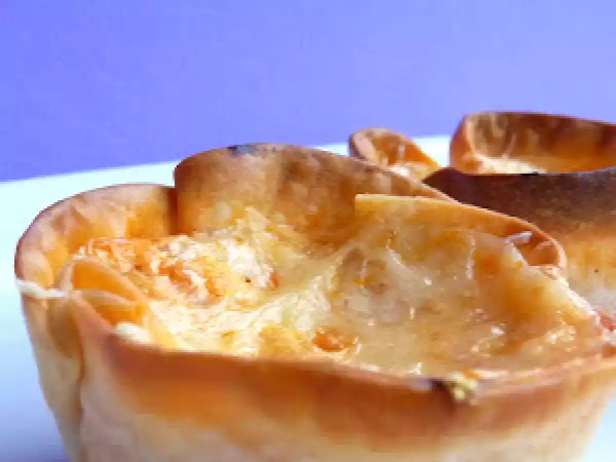 Cestitas de sobrasada y queso