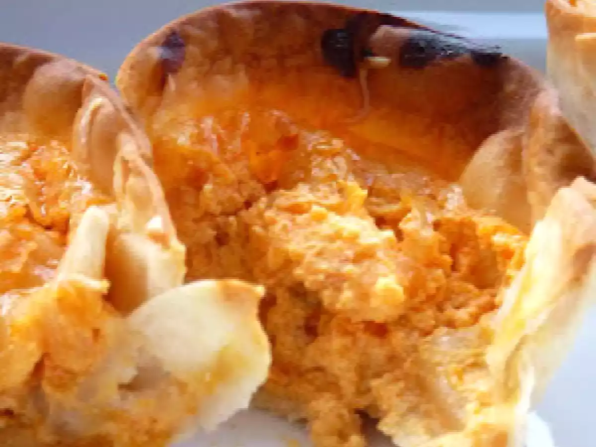 Cestitas de sobrasada y queso - foto 2