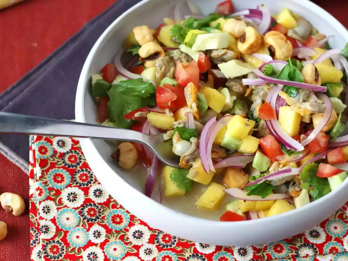 Ceviche con berberechos en lata - foto 2