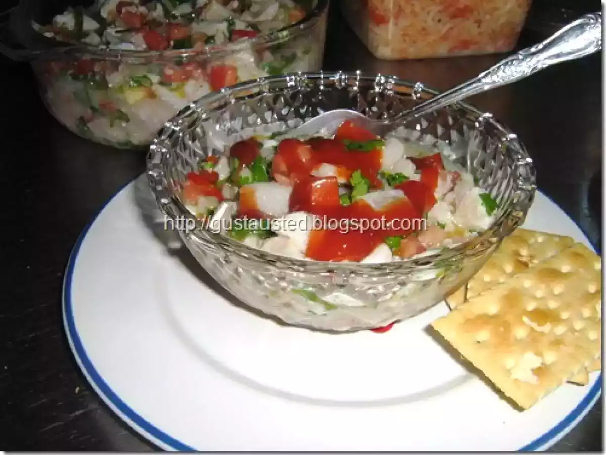 CEVICHE O CEBICHE RECETA