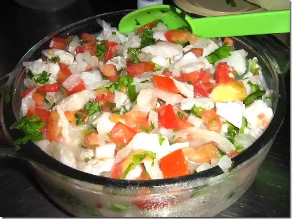 CEVICHE O CEBICHE RECETA - foto 7