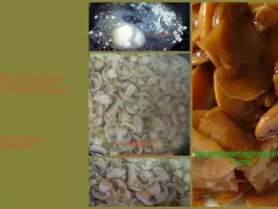 Champiñon confitado (y de prueba tosta de foie con el champi por encima) - foto 2