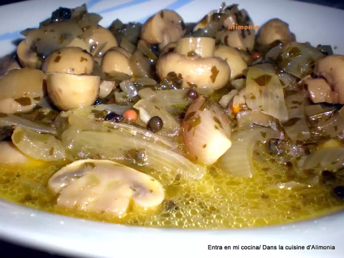 Champiñones a la griega - foto 2