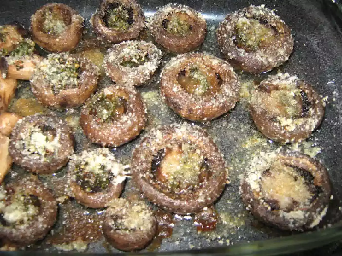 Champiñones al horno