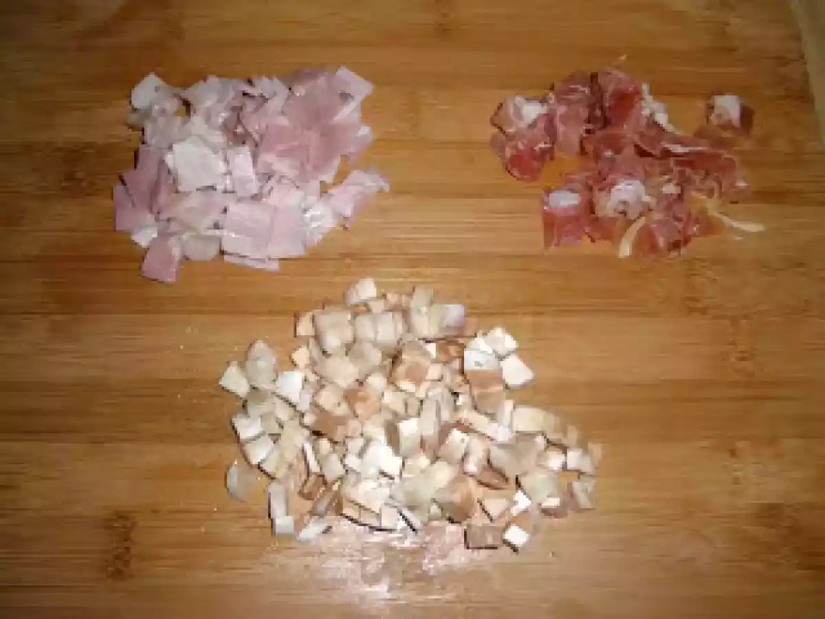 CHAMPIÑONES CON BACON Y JAMON GRATINADOS - foto 8