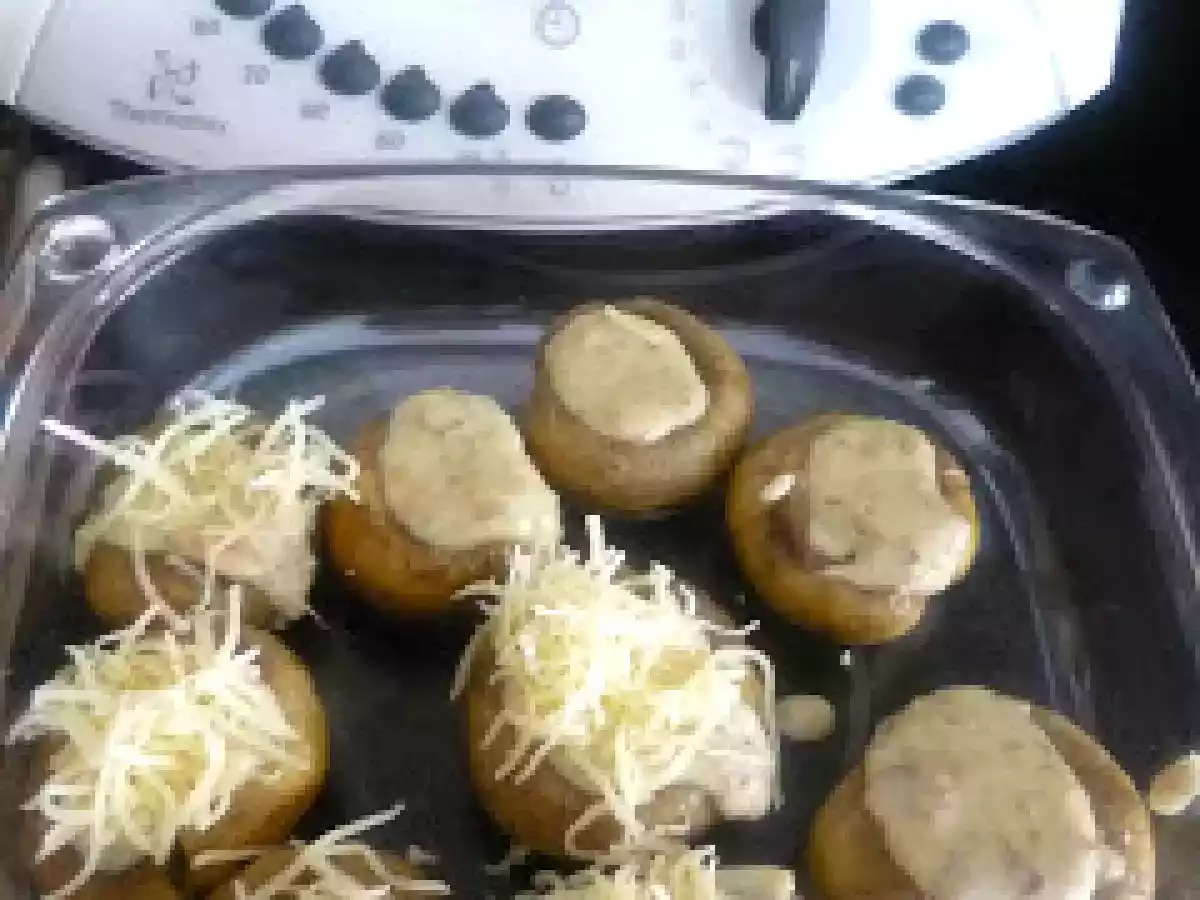 CHAMPIÑONES GRATINADOS ( OLLA GM Y THMX31) - foto 2