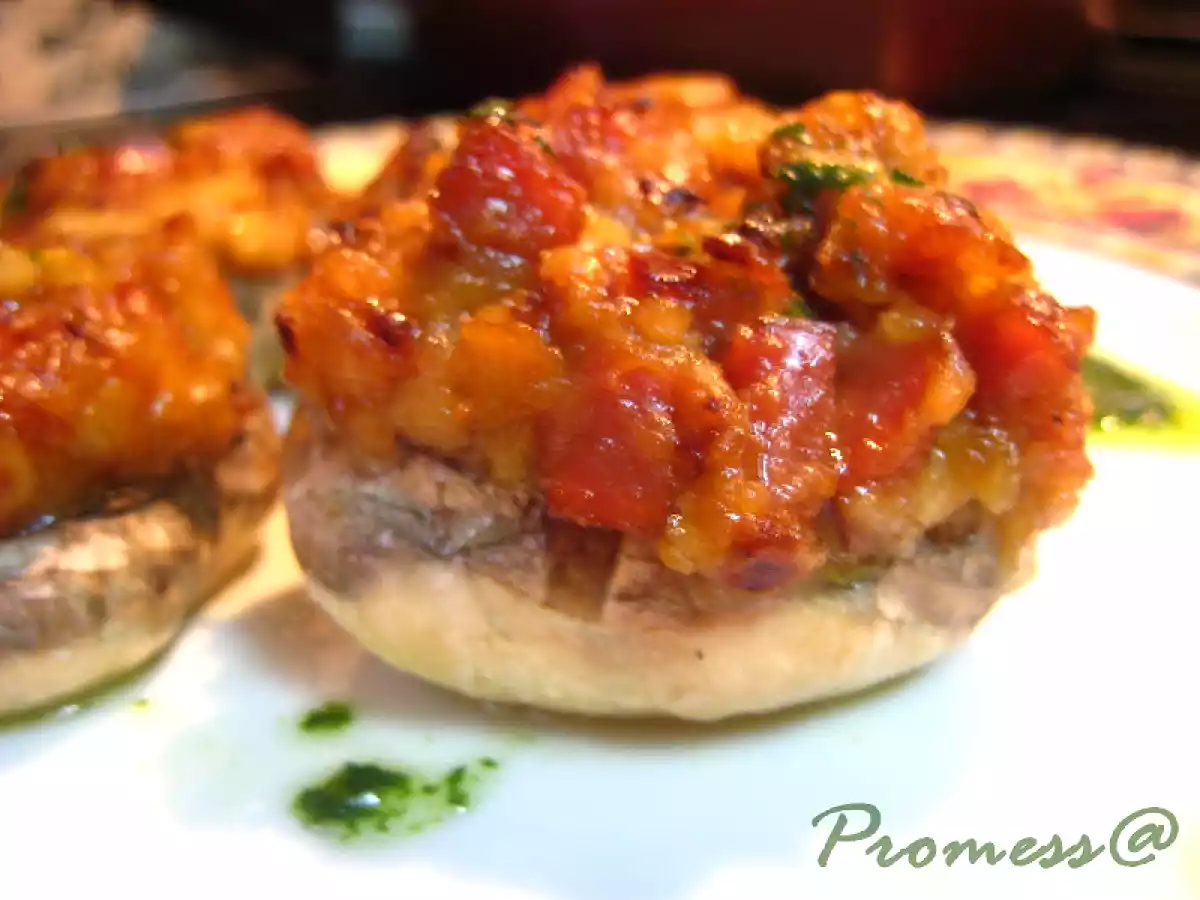 CHAMPIÑONES RELLENOS Sergio Fernandez