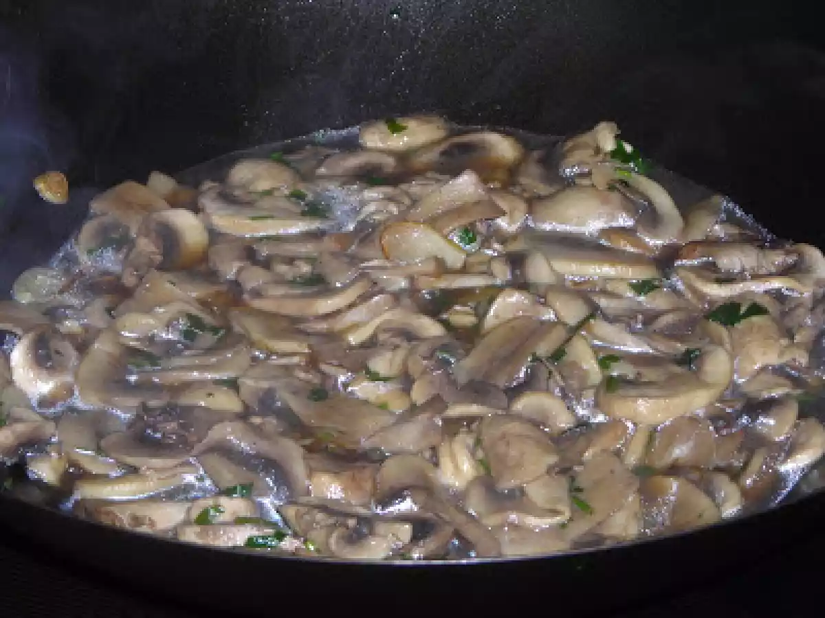 Champiñones salteados, WOK - foto 6
