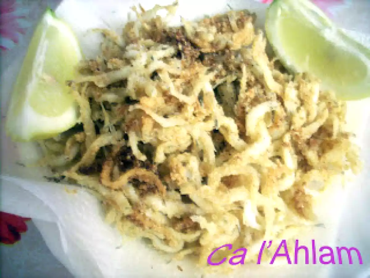 Chanquetes rebozados