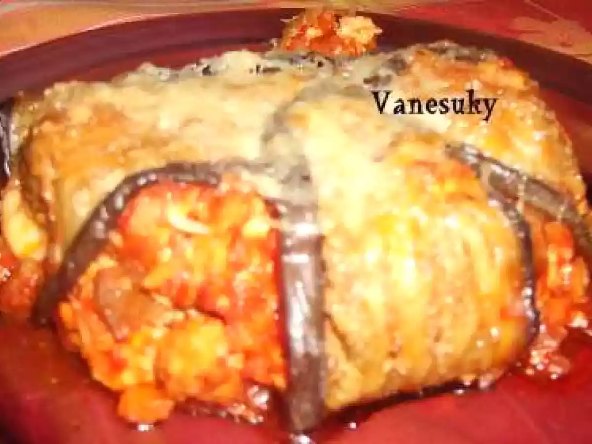 Charlota de berenjena